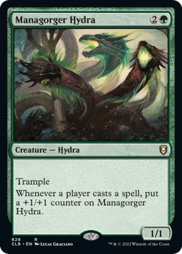 Image for Managorger Hydra (Commander Legends: Battle for Baldur's Gate) (828) - Magic: The Gathering