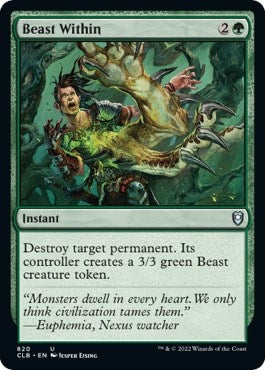 Image for Beast Within (Commander Legends: Battle for Baldur's Gate) (820) - Magic: The Gathering