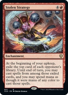 Image for Stolen Strategy (Commander Legends: Battle for Baldur's Gate) (807) - Magic: The Gathering