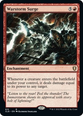 Image for Warstorm Surge (Commander Legends: Battle for Baldur's Gate) (815) - Magic: The Gathering
