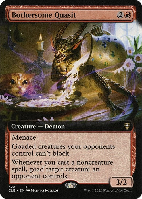 Image for Bothersome Quasit (Extended Art) (Commander Legends: Battle for Baldur's Gate) (628) - Magic: The Gathering