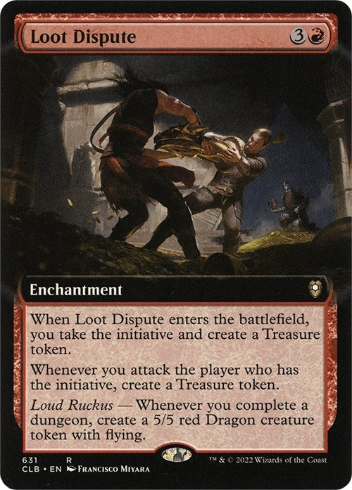 Image for Loot Dispute (Extended Art) (Commander Legends: Battle for Baldur's Gate) (631) - Magic: The Gathering