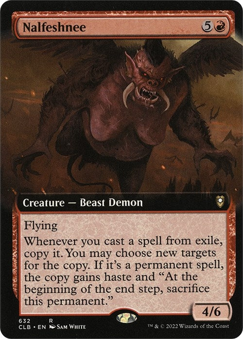 Image for Nalfeshnee (Extended Art) (Commander Legends: Battle for Baldur's Gate) (632) - Magic: The Gathering