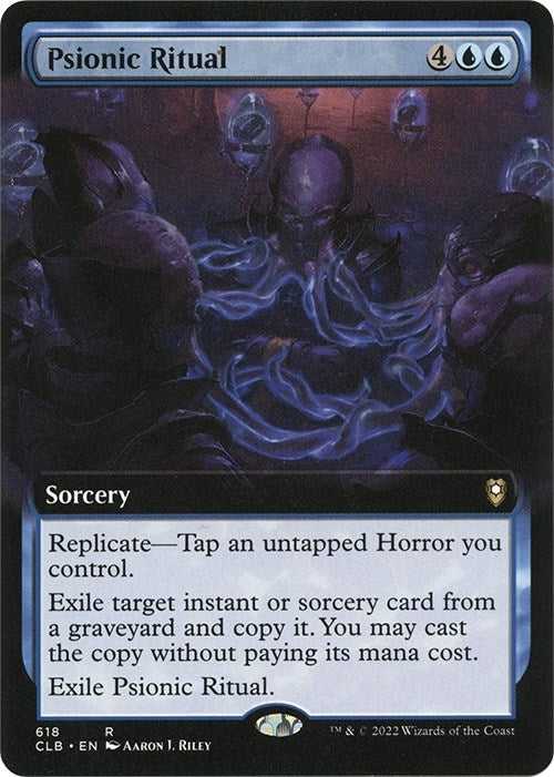 Image for Psionic Ritual (Extended Art) (Commander Legends: Battle for Baldur's Gate) (618) - Magic: The Gathering