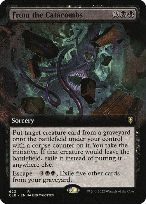 Image for From the Catacombs (Extended Art) (Commander Legends: Battle for Baldur's Gate) (623) - Magic: The Gathering