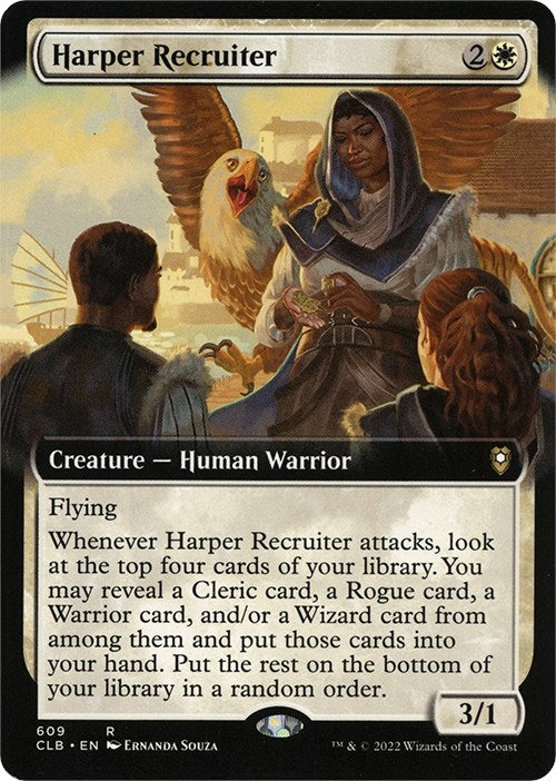 Image for Harper Recruiter (Extended Art) (Commander Legends: Battle for Baldur's Gate) (609) - Magic: The Gathering