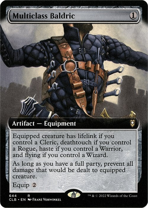 Image for Multiclass Baldric (Extended Art) (Commander Legends: Battle for Baldur's Gate) (644) - Magic: The Gathering