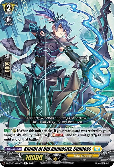 Image for Knight of Old Animosity, Camloss (D-BT05: Triumphant Return of the Brave Heroes) (D-BT05/079EN) - Cardfight Vanguard
