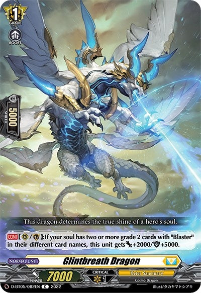 Image for Glintbreath Dragon (D-BT05: Triumphant Return of the Brave Heroes) (D-BT05/082EN) - Cardfight Vanguard