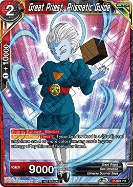 Image for Great Priest, Prismatic Guide (Tournament Pack Vol. 8) (Tournament Promotion Cards) (P-393) - Dragon Ball Super: Masters