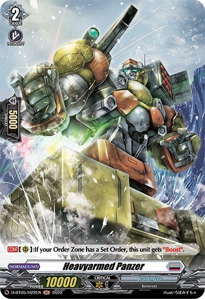 Image for Heavyarmed Panzer (Holo) (D-BT05: Triumphant Return of the Brave Heroes) (D-BT05/H22EN) - Cardfight Vanguard
