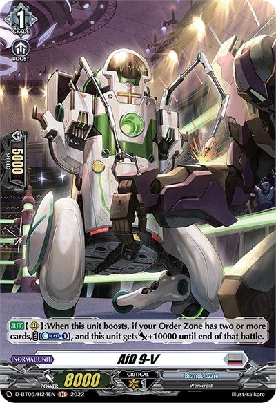 Image for AiD 9-V (Holo) (D-BT05: Triumphant Return of the Brave Heroes) (D-BT05/H24EN) - Cardfight Vanguard