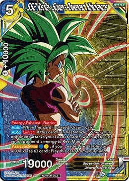 Image for SS2 Kefla, Super-Powered Hindrance (Tournament Pack Vol. 8) (Winner) (Tournament Promotion Cards) (P-390) - Dragon Ball Super: Masters