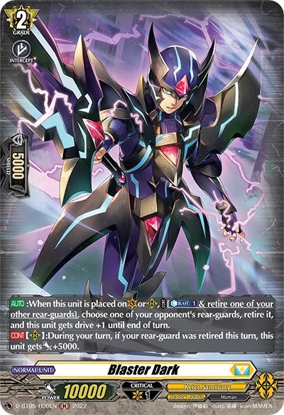 Image for Blaster Dark (Holo) (D-BT05: Triumphant Return of the Brave Heroes) (D-BT05/H30EN) - Cardfight Vanguard