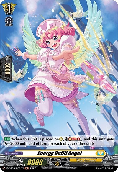Image for Energy Refill Angel (Holo) (D-BT05: Triumphant Return of the Brave Heroes) (D-BT05/H31EN) - Cardfight Vanguard