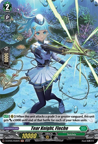 Image for Tear Knight, Fleche (Holo) (D-BT05: Triumphant Return of the Brave Heroes) (D-BT05/H50EN) - Cardfight Vanguard