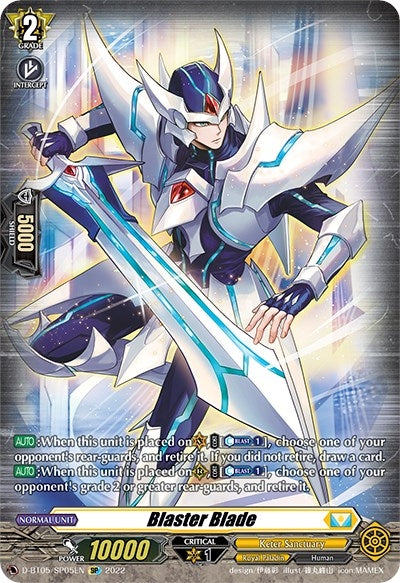 Image for Blaster Blade (SP) (D-BT05: Triumphant Return of the Brave Heroes) (D-BT05/SP05EN) - Cardfight Vanguard