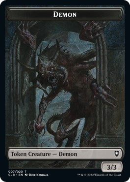 Image for Demon Token (Commander Legends: Battle for Baldur's Gate) (7) - Magic: The Gathering