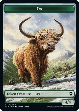Image for Ox Token (Commander Legends: Battle for Baldur's Gate) (13) - Magic: The Gathering