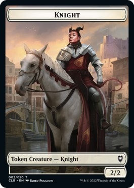 Image for Knight Token (Commander Legends: Battle for Baldur's Gate) (2) - Magic: The Gathering