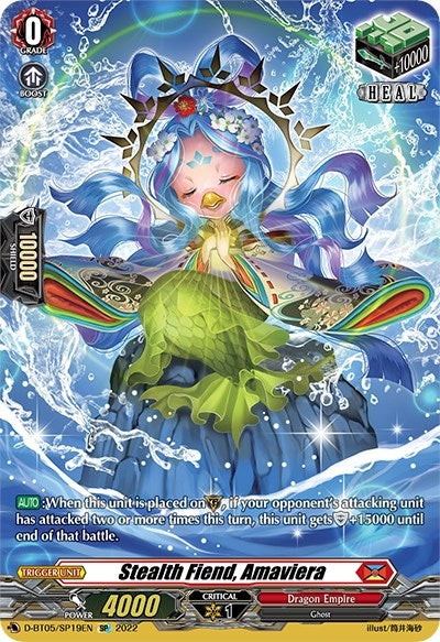 Image for Stealth Fiend, Amaviera (SP) (D-BT05: Triumphant Return of the Brave Heroes) (D-BT05/SP19EN) - Cardfight Vanguard