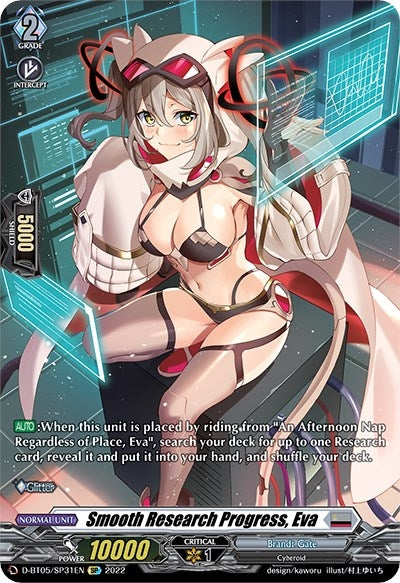 Image for Smooth Research Progress, Eva (SP) (D-BT05: Triumphant Return of the Brave Heroes) (D-BT05/SP31EN) - Cardfight Vanguard