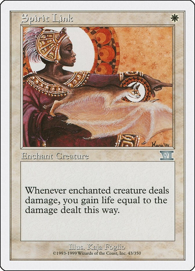 Image for Spirit Link (Classic Sixth Edition) (43) - Magic: The Gathering