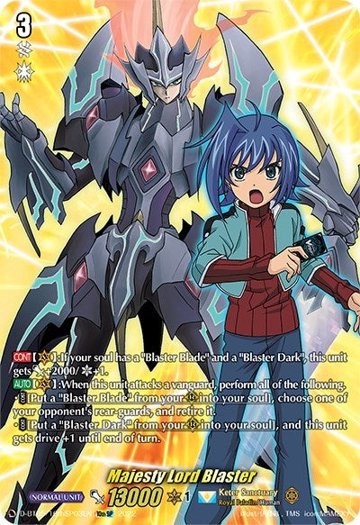 Image for Majesty Lord Blaster (10thSP) (D-BT05: Triumphant Return of the Brave Heroes) (D-BT05/10thSP03EN) - Cardfight Vanguard