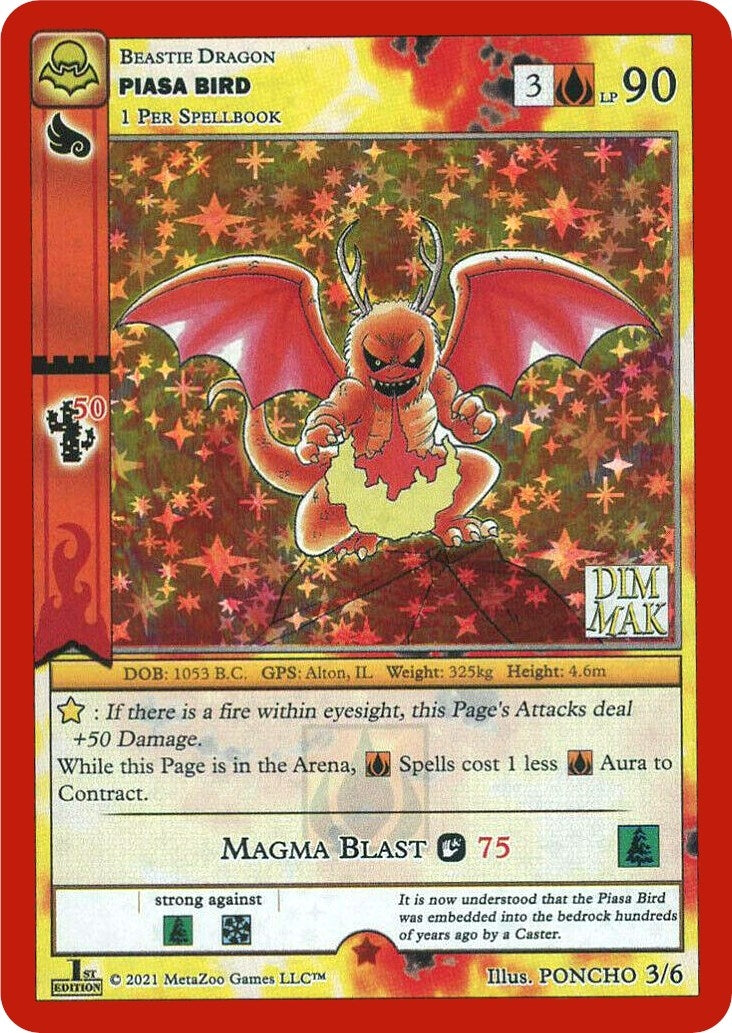 Image for Piasa Bird (Dim Mak Promos) (3/6) - MetaZoo