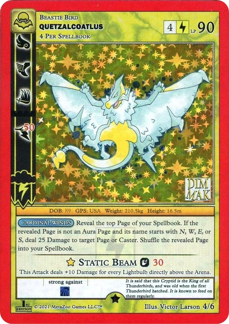 Image for Quetzalcoatlus (Dim Mak Promos) (4/6) - MetaZoo