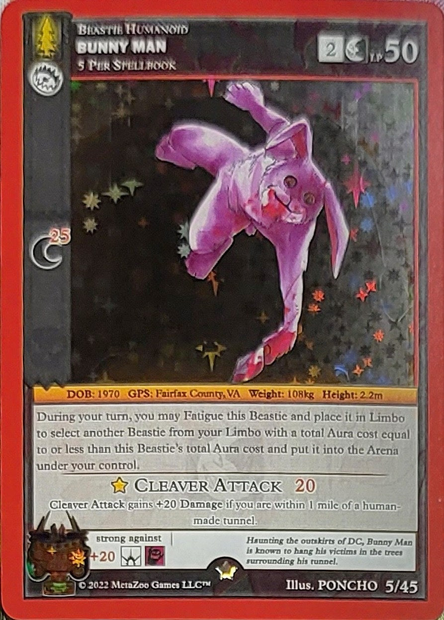 Image for Bunny Man (Caster's Cup Promo Cards) (5/45) - MetaZoo