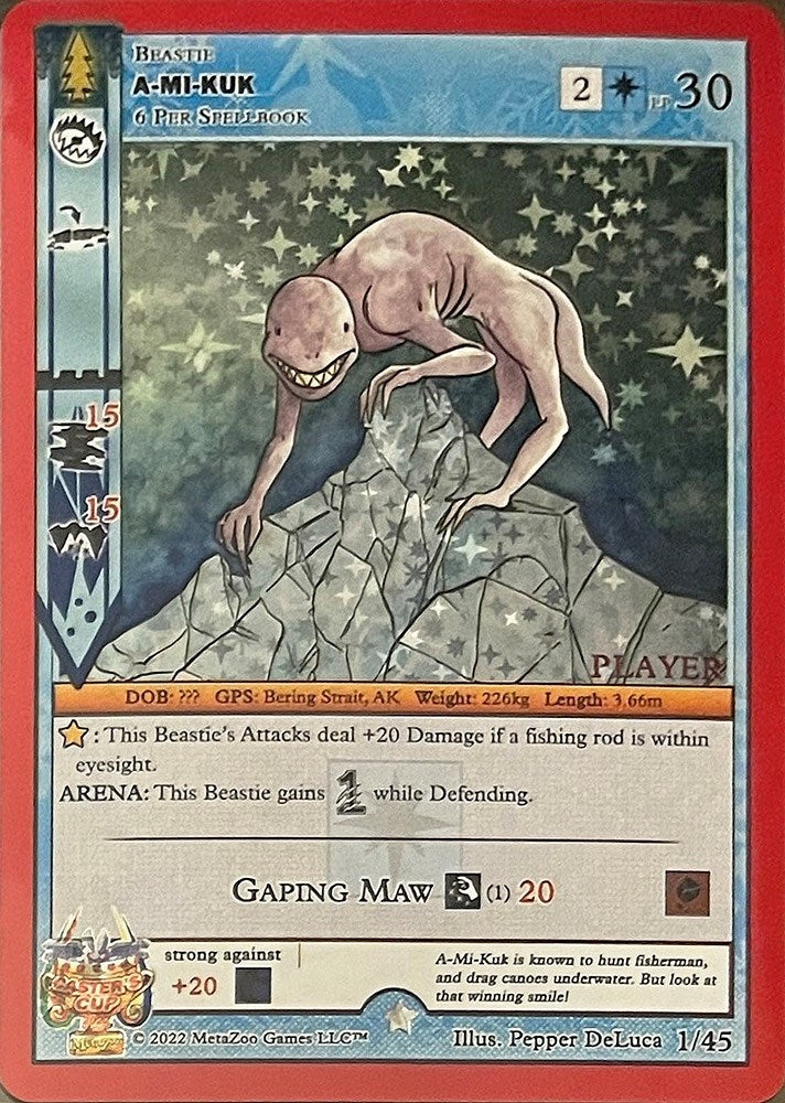 Image for A-Mi-Kuk (Player Stamped) (Caster's Cup Promo Cards) (1/45) - MetaZoo