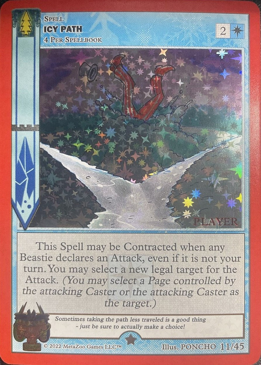 Image for Icy Path (Player Stamped) (Caster's Cup Promo Cards) (11/45) - MetaZoo
