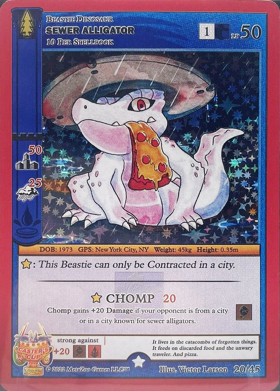 Image for Sewer Alligator (Caster's Cup Promo Cards) (20/45) - MetaZoo
