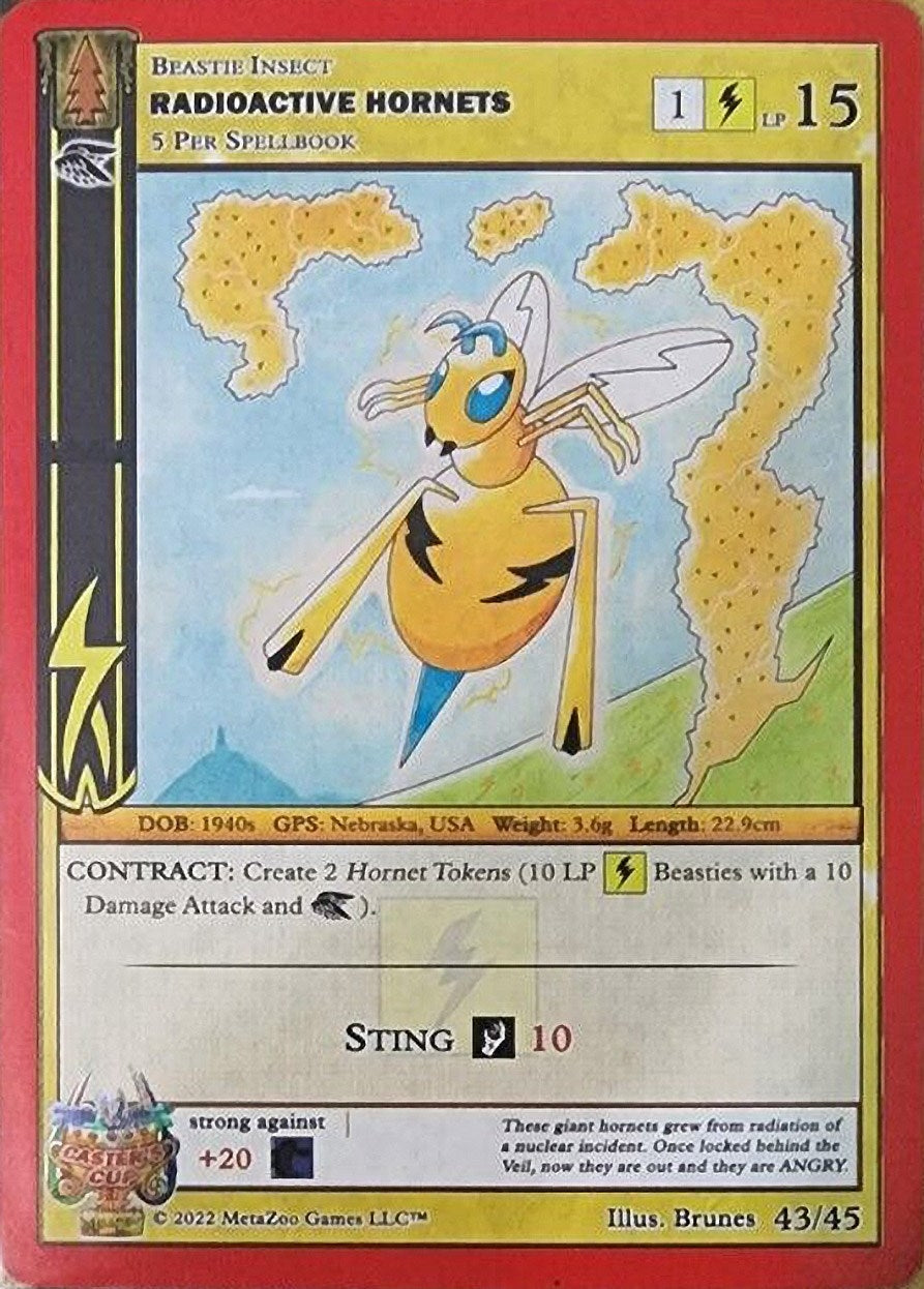 Image for Radioactive Hornets (Caster's Cup Promo Cards) (43/45) - MetaZoo