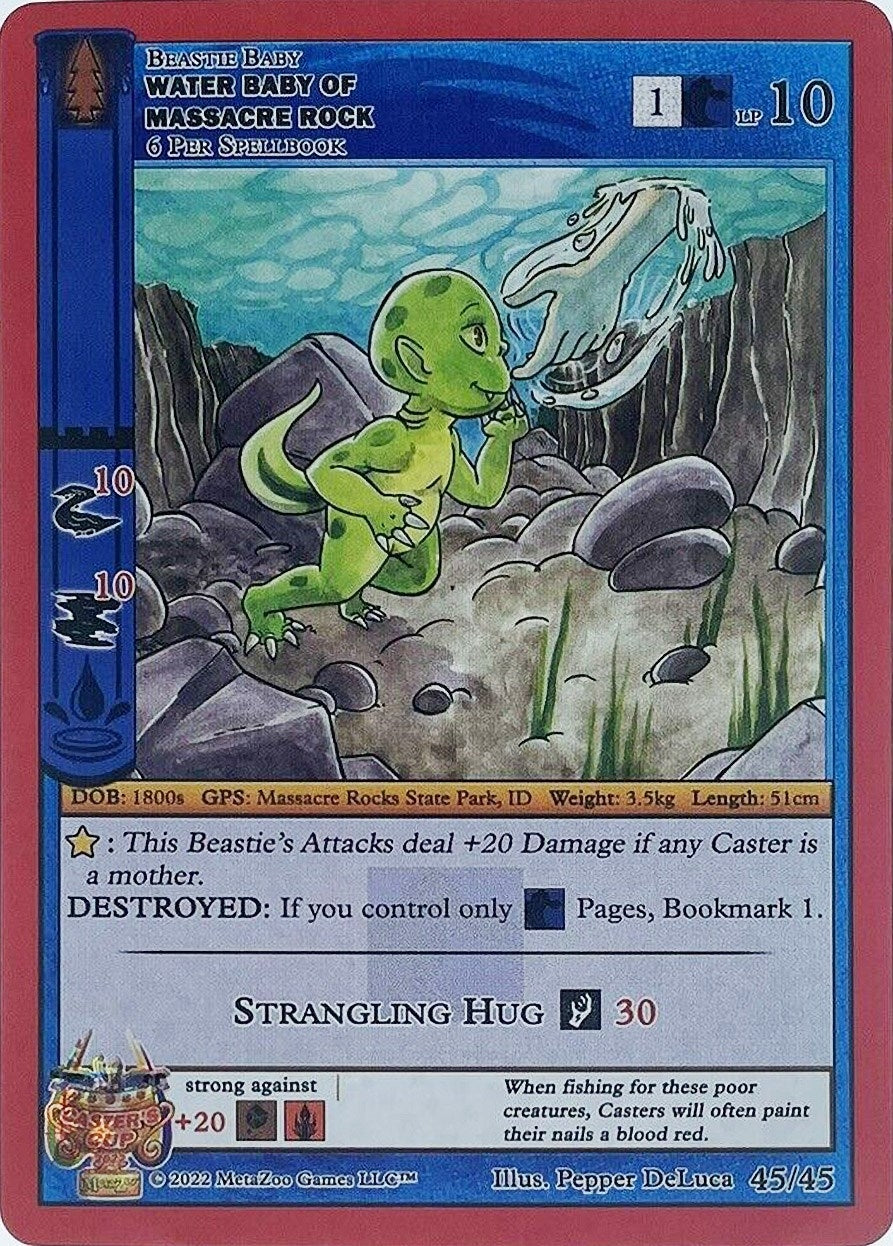 Image for Water Baby Of Massacre Rock (Caster's Cup Promo Cards) (45/45) - MetaZoo