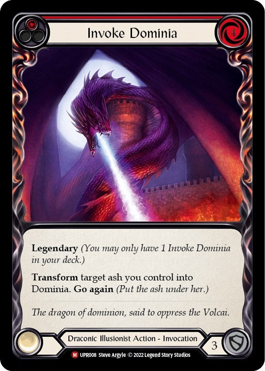 Image for Invoke Dominia // Dominia (Uprising) (UPR008) - Flesh and Blood TCG
