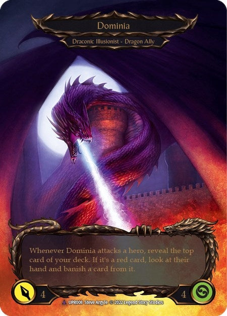 Image for Invoke Dominia // Dominia (Marvel) (Uprising) (UPR008) - Flesh and Blood TCG