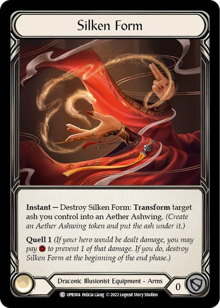 Image for Silken Form (Uprising) (UPR004) - Flesh and Blood TCG