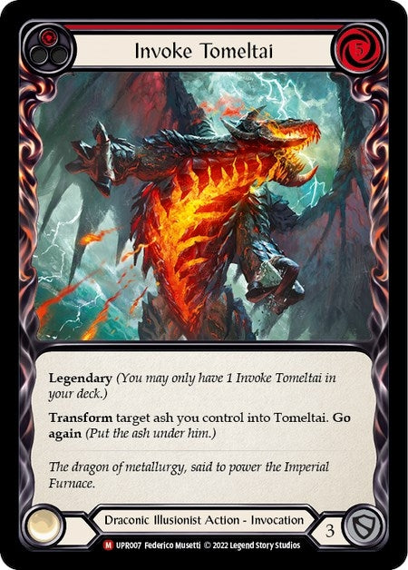Image for Invoke Tomeltai // Tomeltai (Uprising) (UPR007) - Flesh and Blood TCG