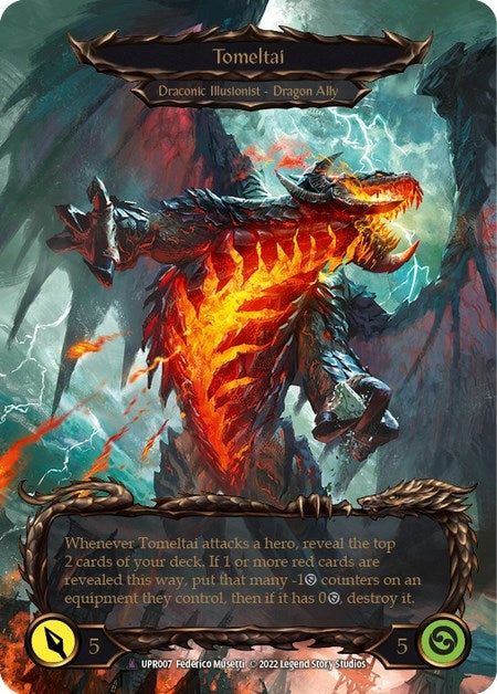 Image for Invoke Tomeltai // Tomeltai (Marvel) (Uprising) (UPR007) - Flesh and Blood TCG