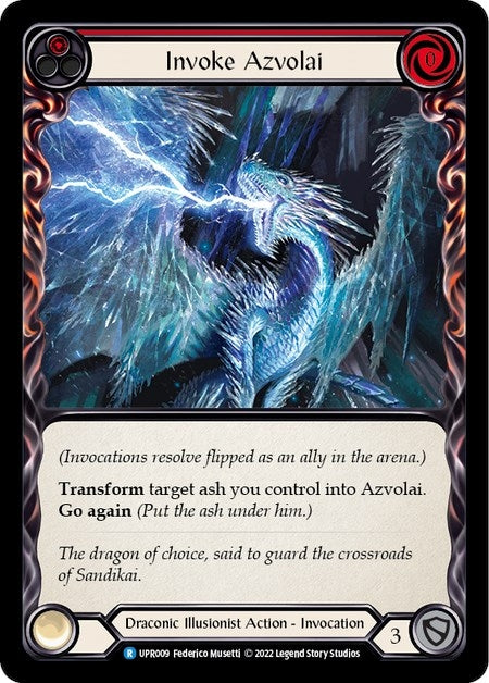 Image for Invoke Azvolai // Azvolai (Uprising) (UPR009) - Flesh and Blood TCG