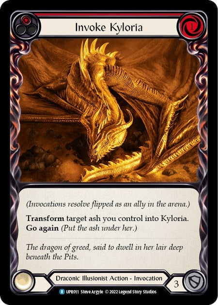 Image for Invoke Kyloria // Kyloria (Uprising) (UPR011) - Flesh and Blood TCG