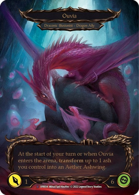 Image for Invoke Ouvia // Ouvia (Marvel) (Uprising) (UPR014) - Flesh and Blood TCG