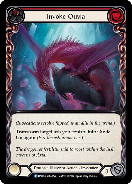 Image for Invoke Ouvia // Ouvia (Uprising) (UPR014) - Flesh and Blood TCG