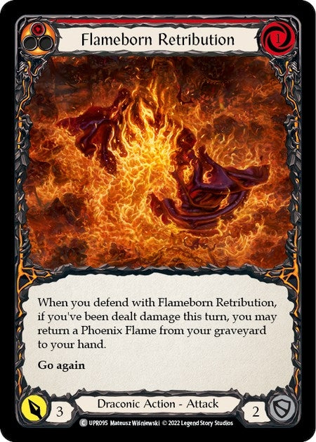 Image for Flameborn Retribution (Uprising) (UPR095) - Flesh and Blood TCG