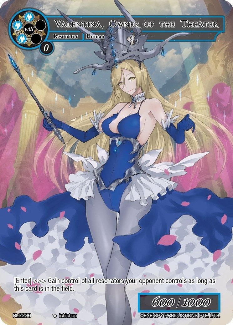 Image for Valentina, Owner of the Theater (Promo Cards) (RL2206) - Force of Will