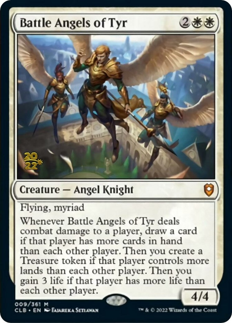 Image for Battle Angels of Tyr (Prerelease Cards) (9) - Magic: The Gathering