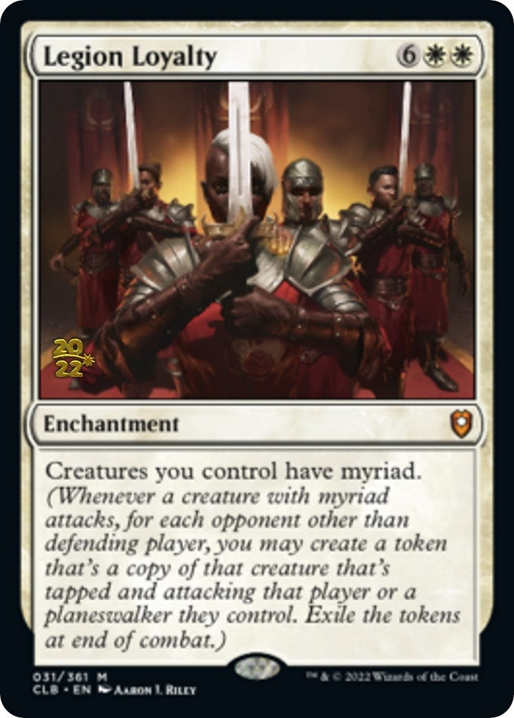 Image for Legion Loyalty (Prerelease Cards) (31) - Magic: The Gathering