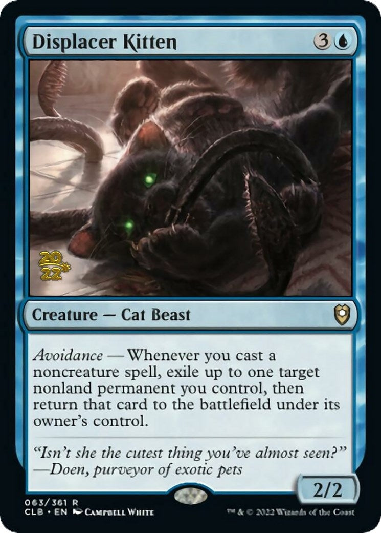 Image for Displacer Kitten (Prerelease Cards) (63) - Magic: The Gathering